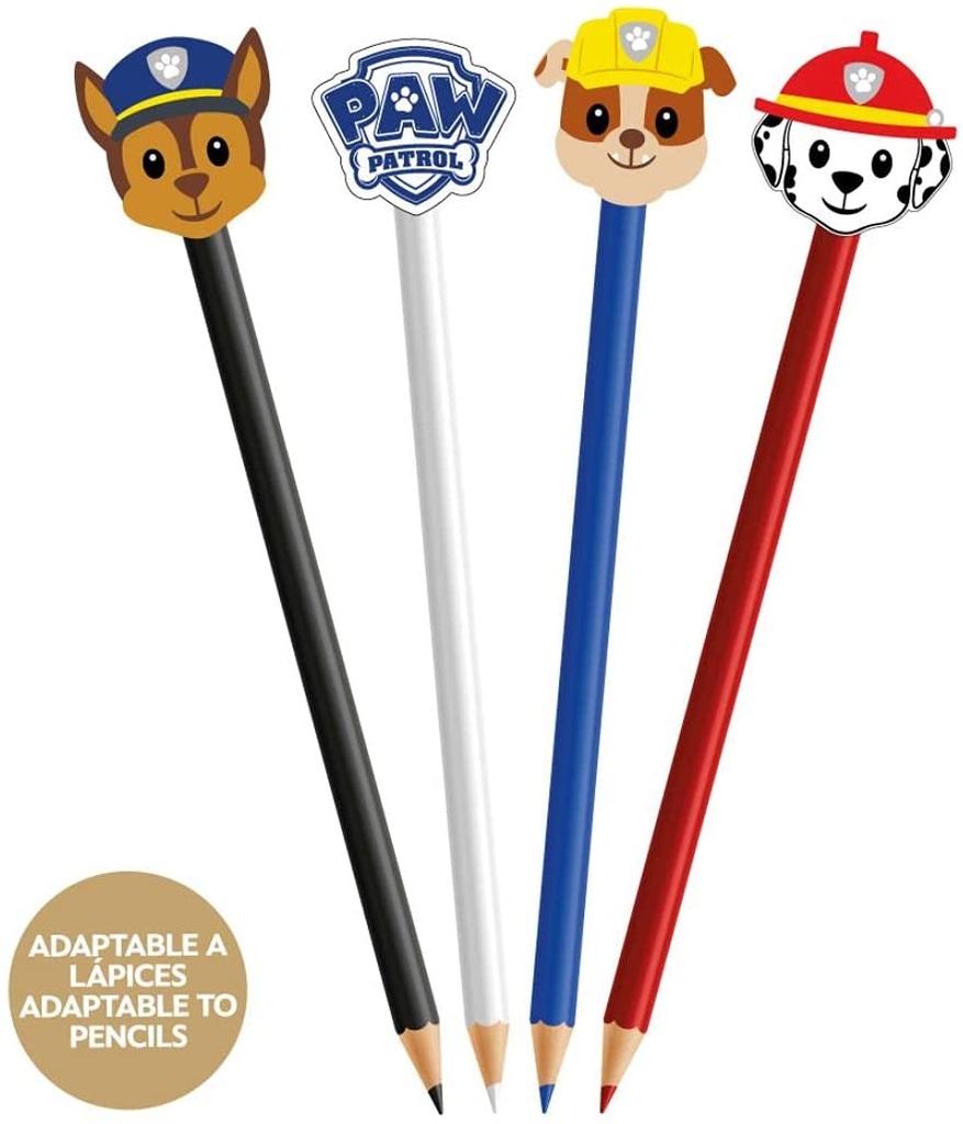 GOMA BORRAR PAW PATROL(PACK 4)