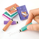GOMAS BORRAR MINI LIBRO TOP MODEL