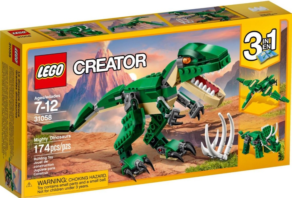 GRANDES DINOSAURIOS LEGO CR.