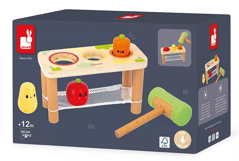 GRANJA - JUEGO PARA GOLPEAR VERDURAS