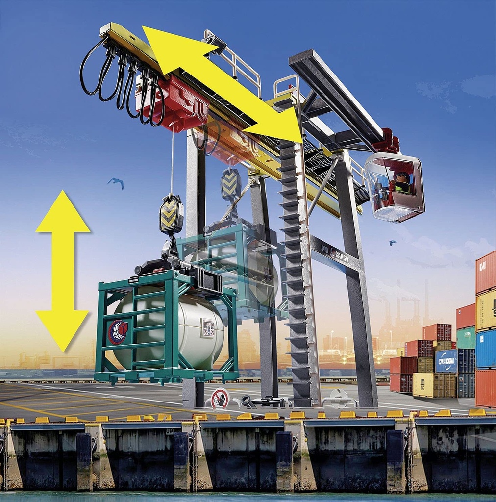 GRUA C/CONTENEDORES