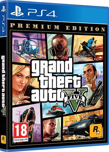 GTA V PREMIUM ED. PS4
