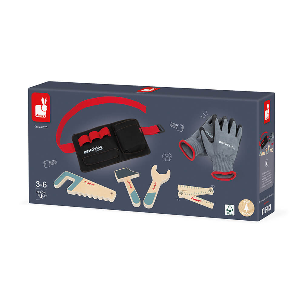 GUANTES+CINTURON HERRAMIENTAS