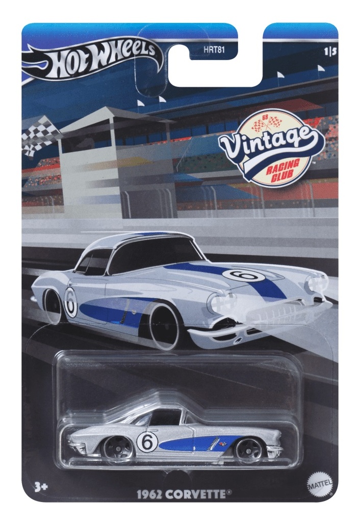 H.W.VINTAGE CORVETTE 62