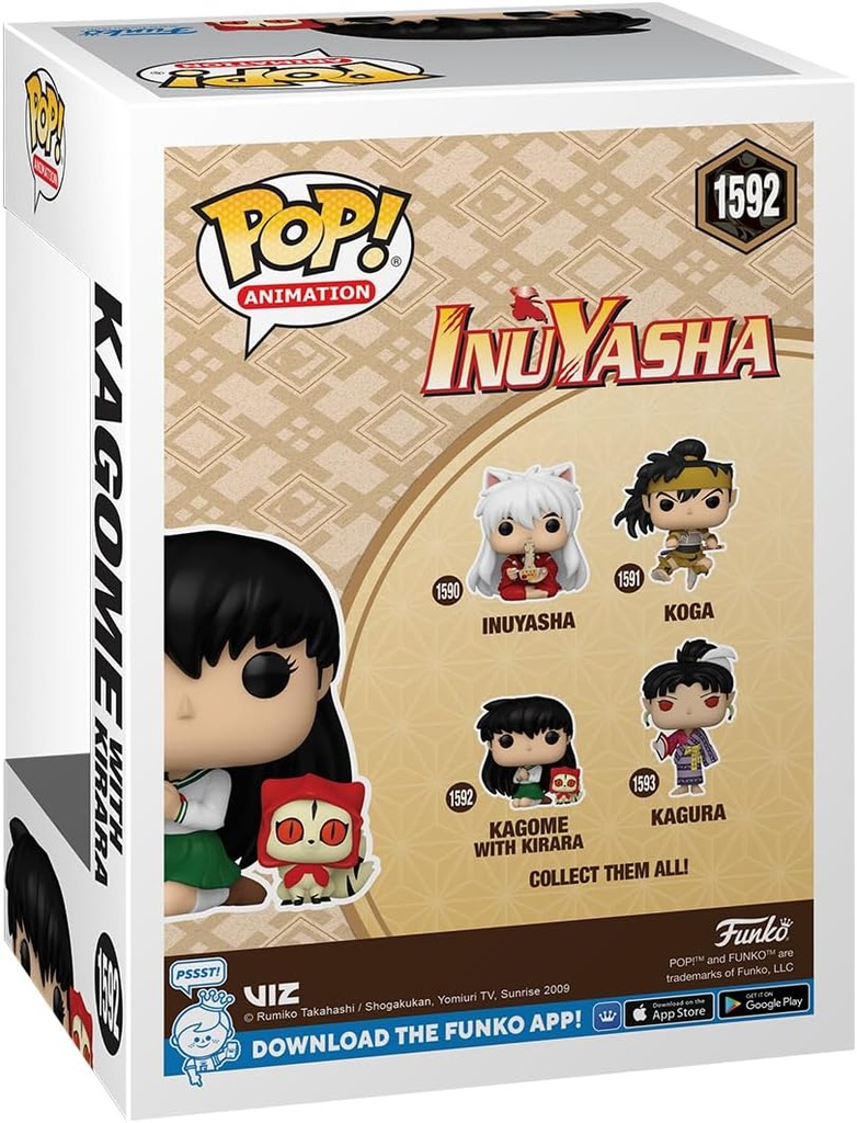 INUYASHA-POP BUDDY KAGOME C/KIRARA
