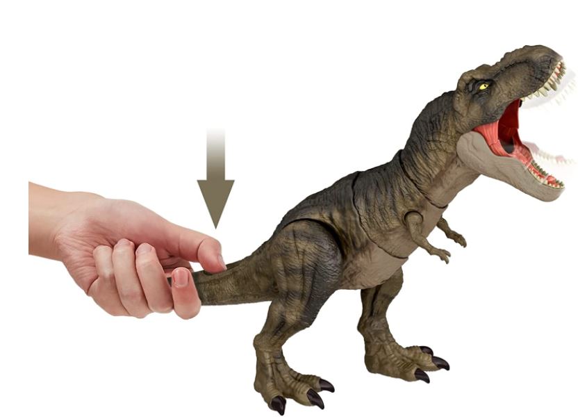 J.W. T-REX GOLPEA Y DEVORA