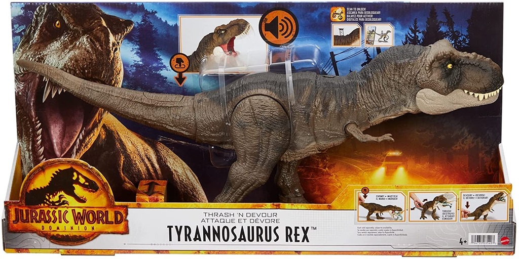 J.W. T-REX GOLPEA Y DEVORA