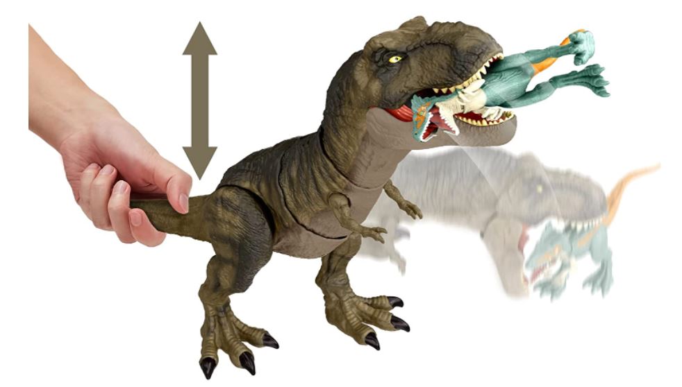 J.W. T-REX GOLPEA Y DEVORA