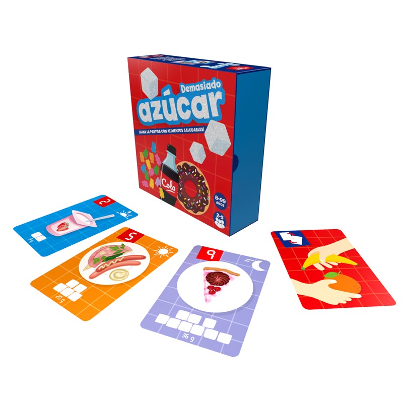 JUEGO CARTAS-DEMASIADO AZUCAR