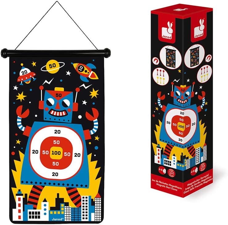 JUEGO DARDOS MAGNETICOS ROBOTS