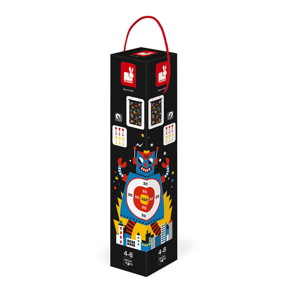 JUEGO DARDOS MAGNETICOS ROBOTS