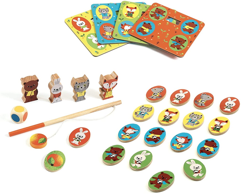 JUEGO EDUCATIVO LUDO WOOD