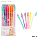 JUEGO PLUMAS GEL TOP MODEL
