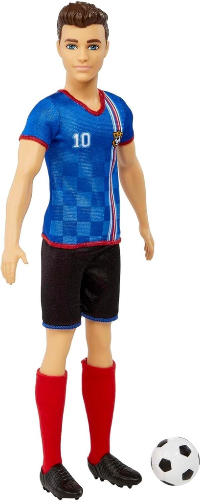 KEN FUTBOLISTA CAMISETA AZUL