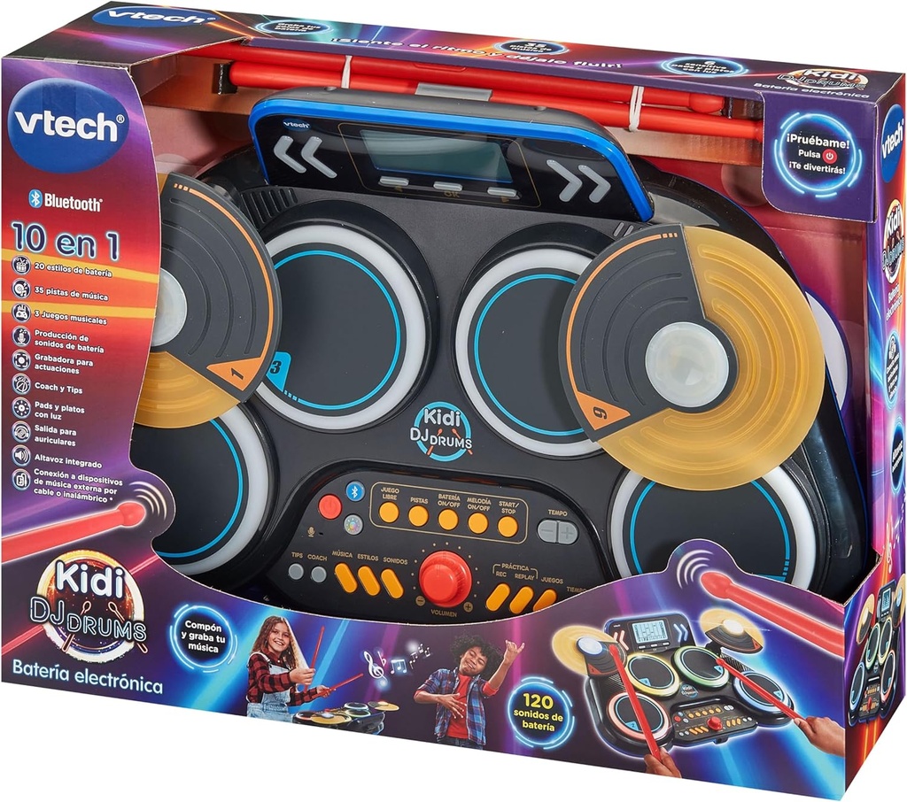 KIDI DJ DRUMS BATERIA ELECTRON.