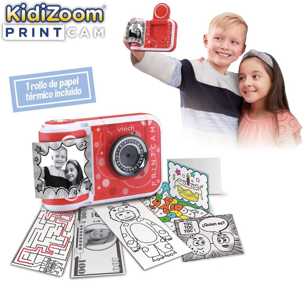 KIDIZOOM PRINT CAM ROJA