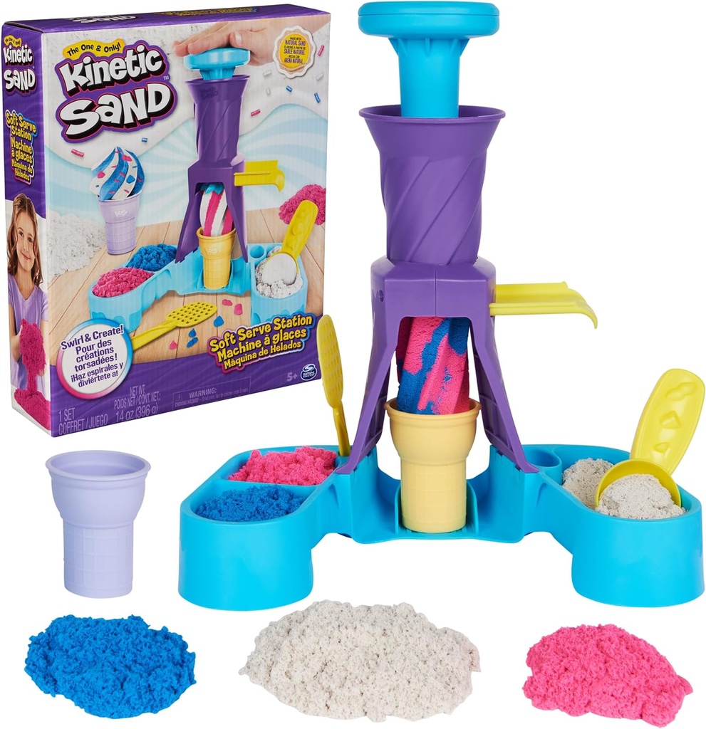 KINETIC SAND MAQUINA HELADOS