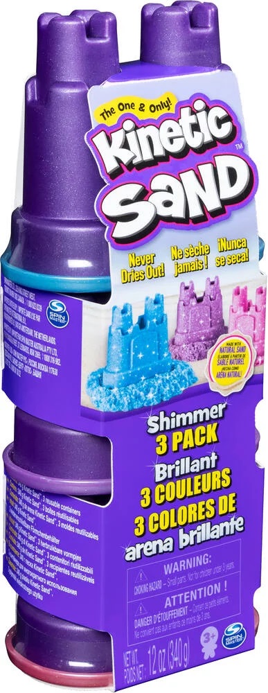 KINETIC SAND SHIMMER MULTIPACK