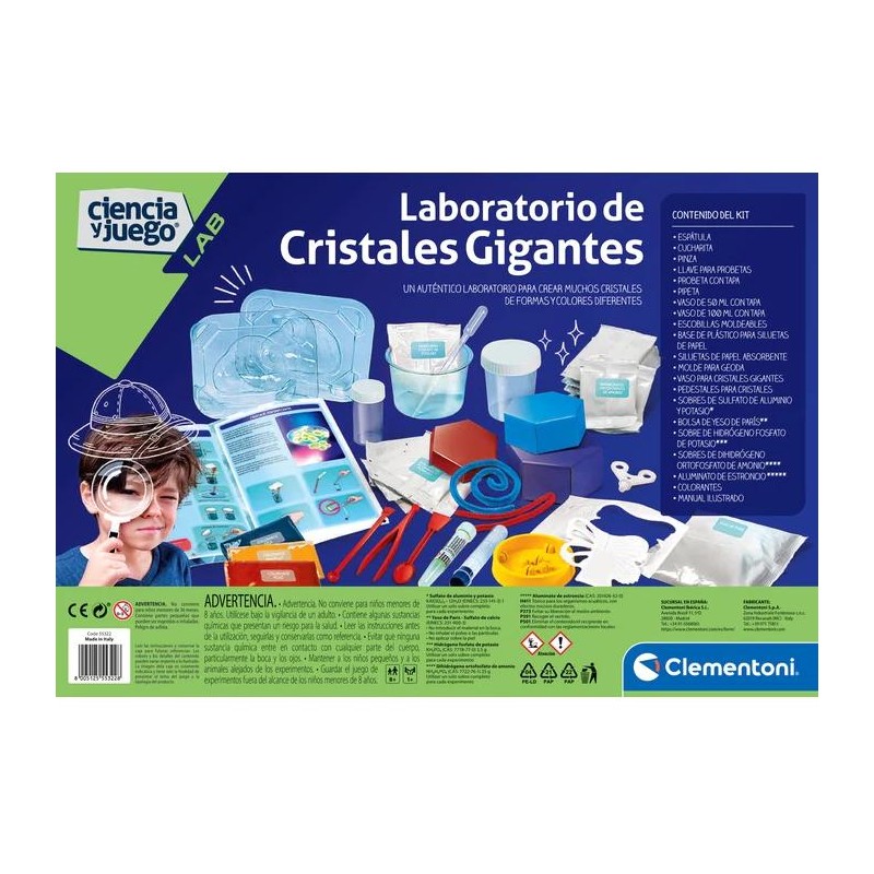 LABORATORIO CRISTALES GIGANTES
