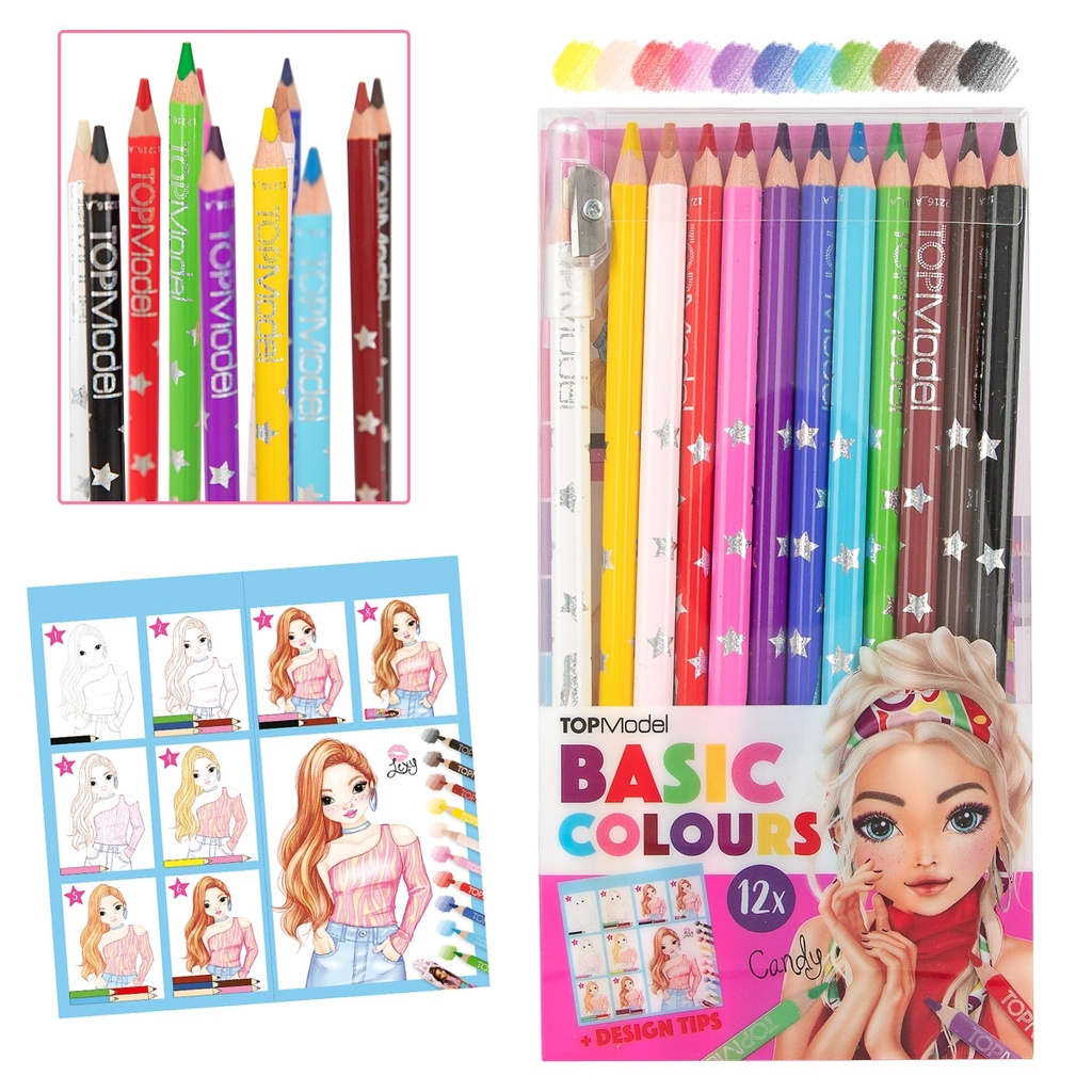 LAPICES COLORES (12) TOP MODEL