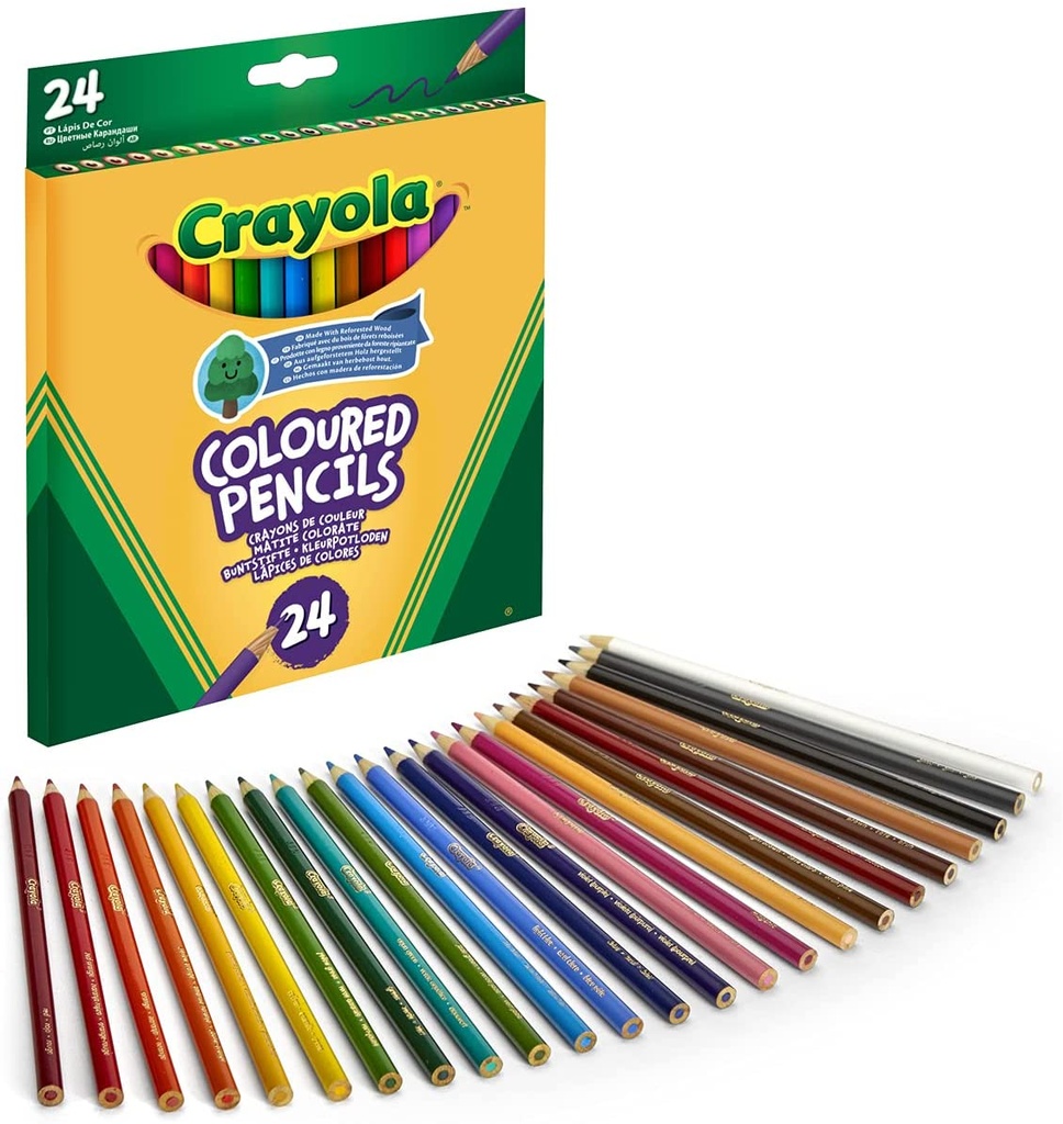 LAPICES COLORES (24 U.)