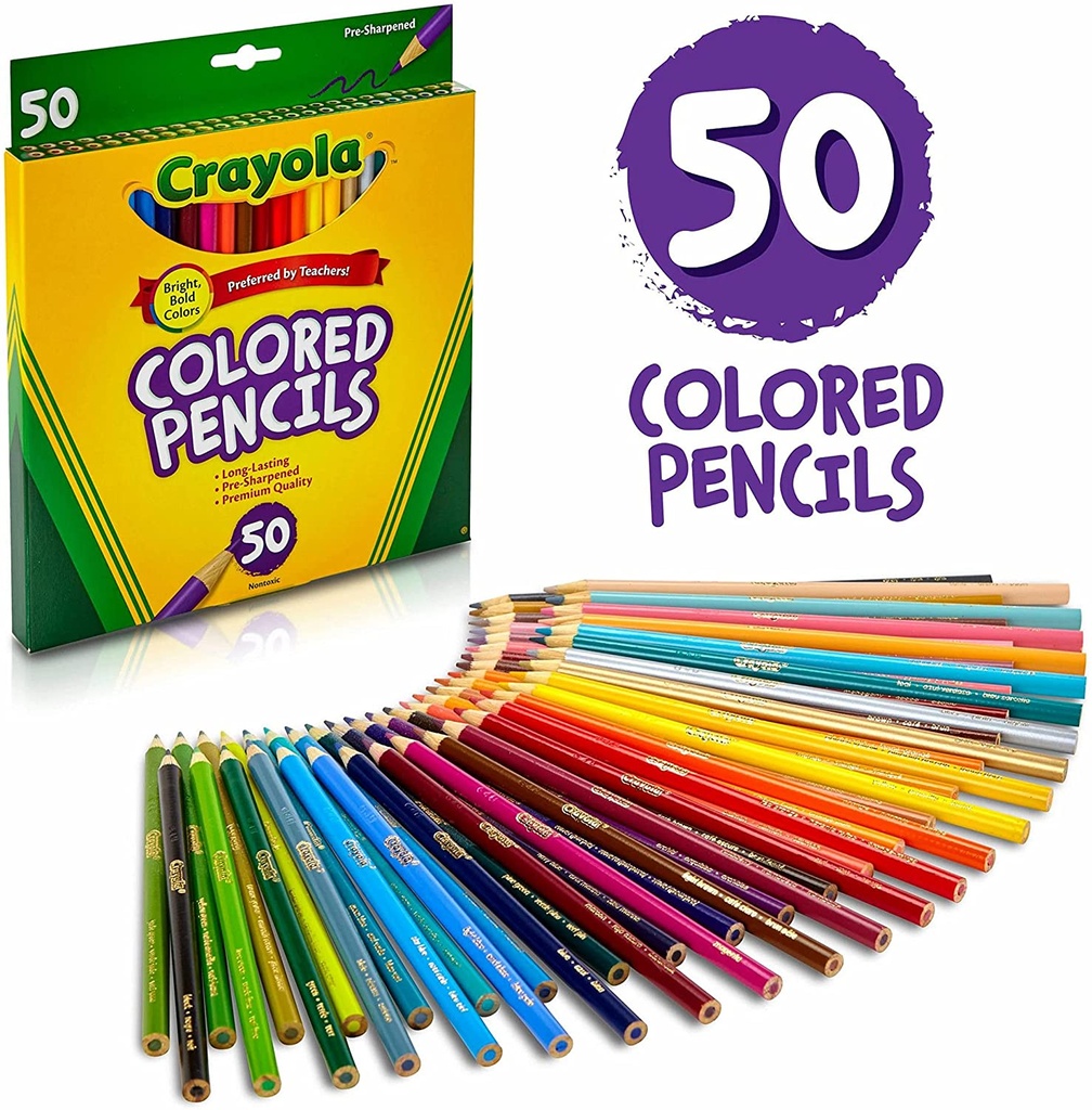 LAPICES DE COLORES (50)