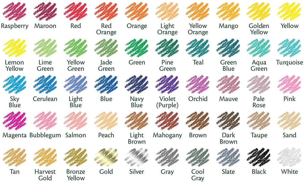 LAPICES DE COLORES (50)
