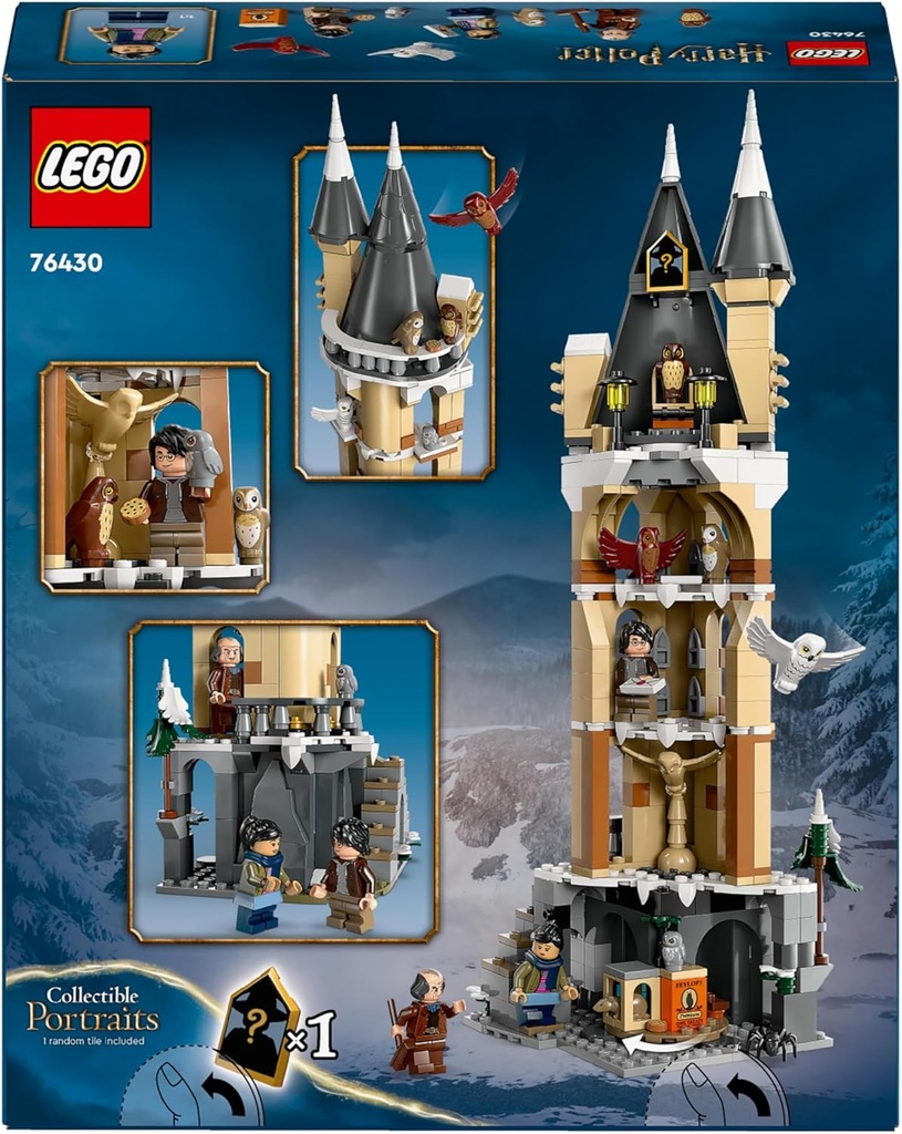 LECHUCERIA CASTILLO HOGWARTS