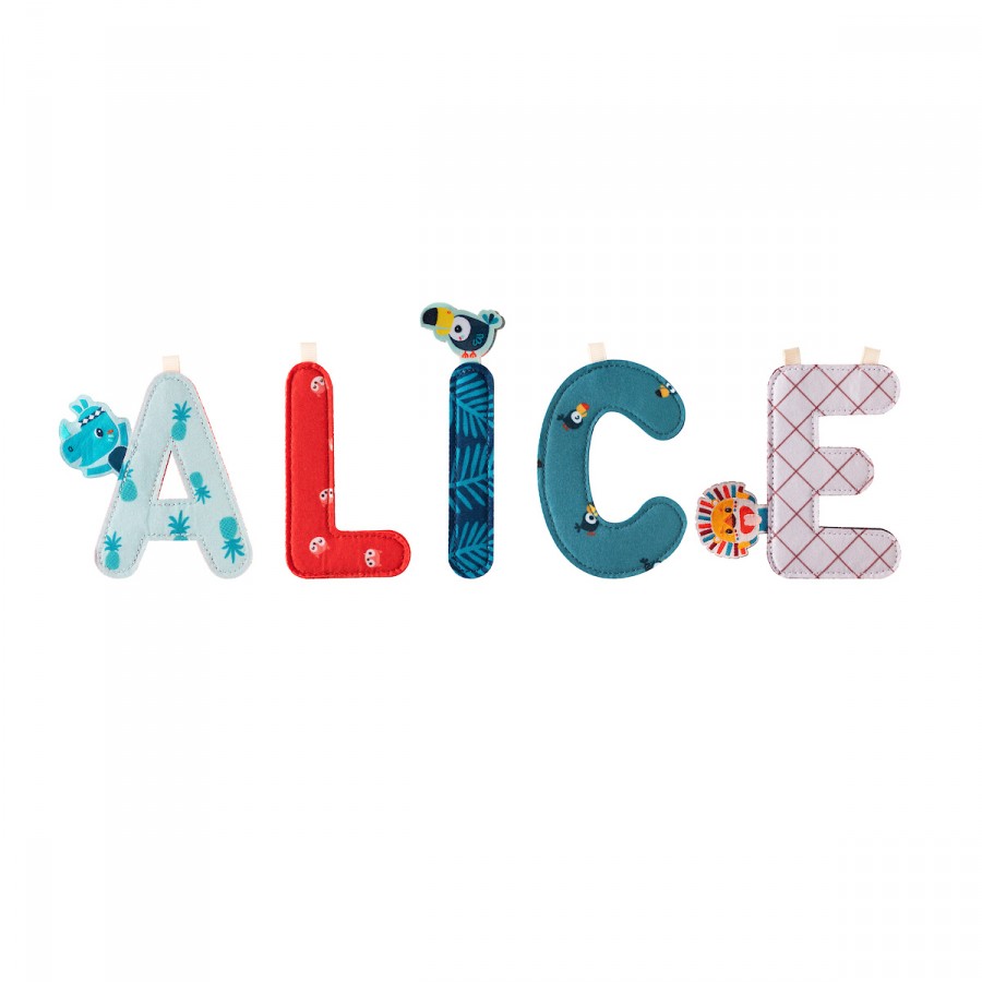 LETRA L ALICE ROJA