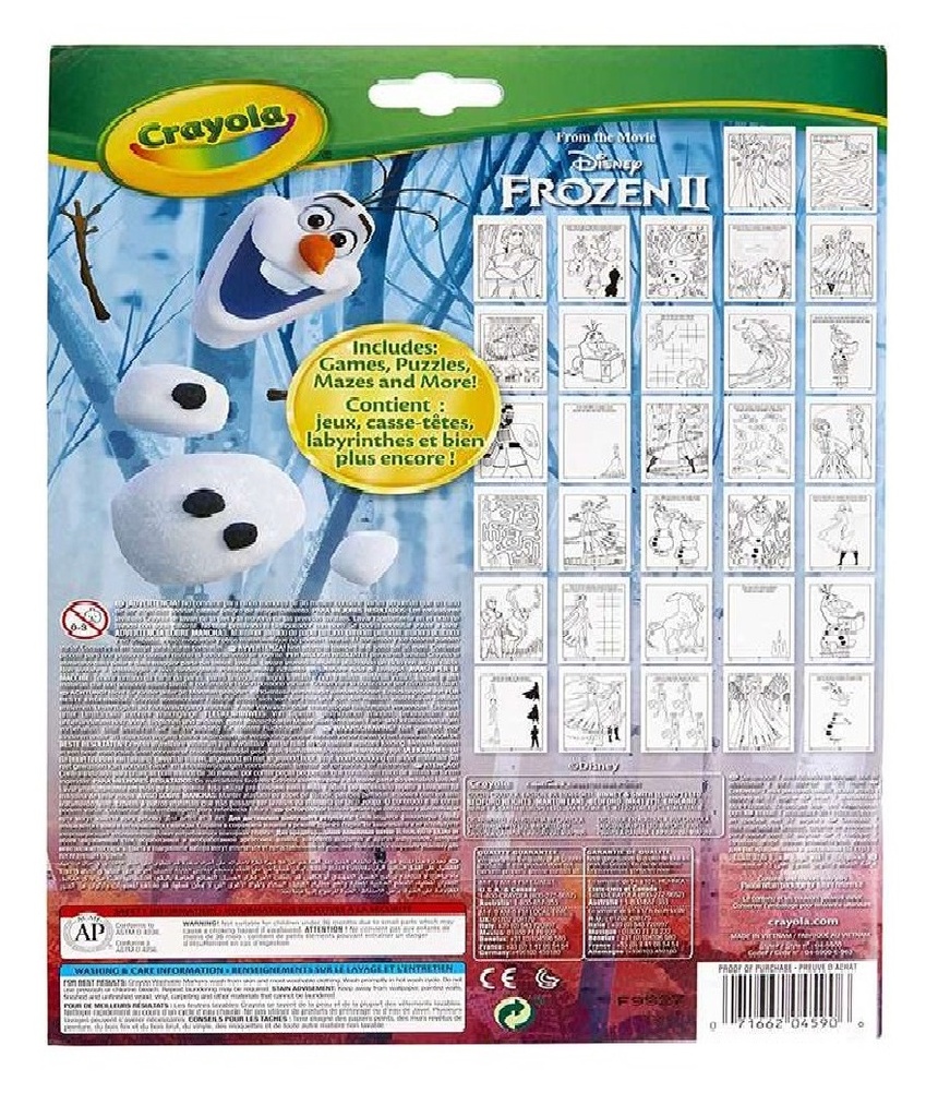 LIBRO ACTIVIDADES FROZEN