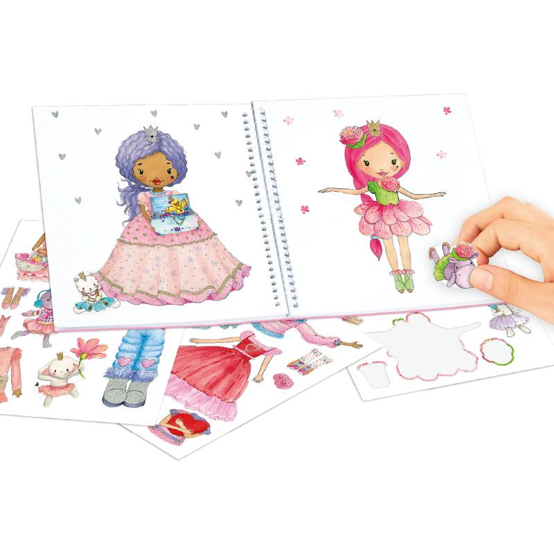 LIBRO COLOREAR DRESS ME UP PRINCESS MIMI
