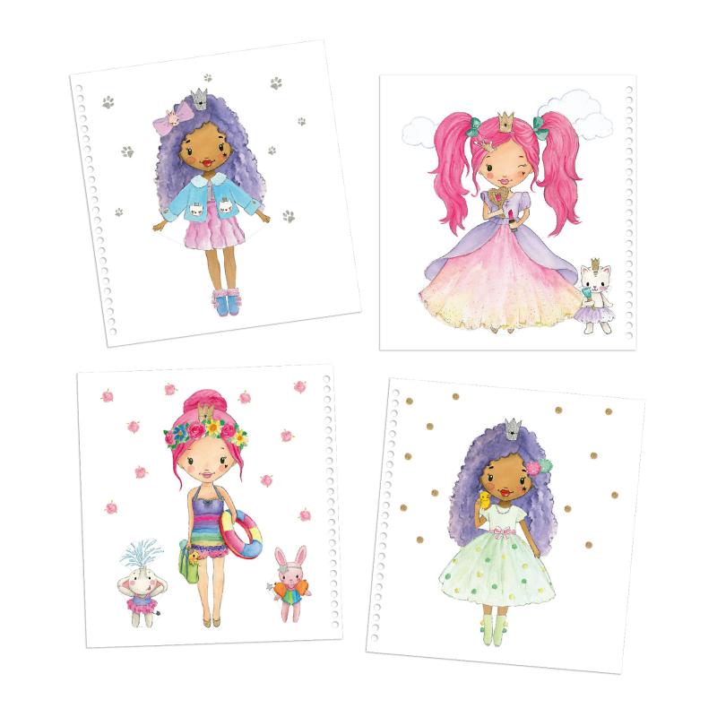 LIBRO COLOREAR DRESS ME UP PRINCESS MIMI