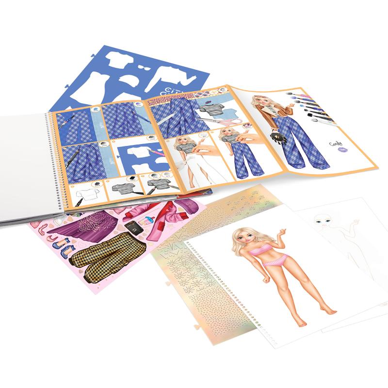 LIBRO COLOREAR ESPECIAL TOP MODEL
