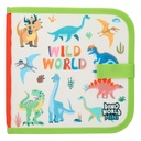 LIBRO P/PINTAR Y BORRAR DINO WORLD