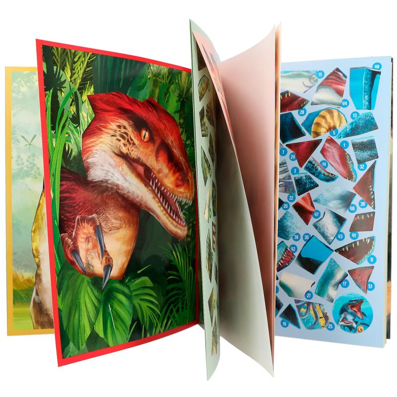 LIBRO PEGATINAS DINO WORLD