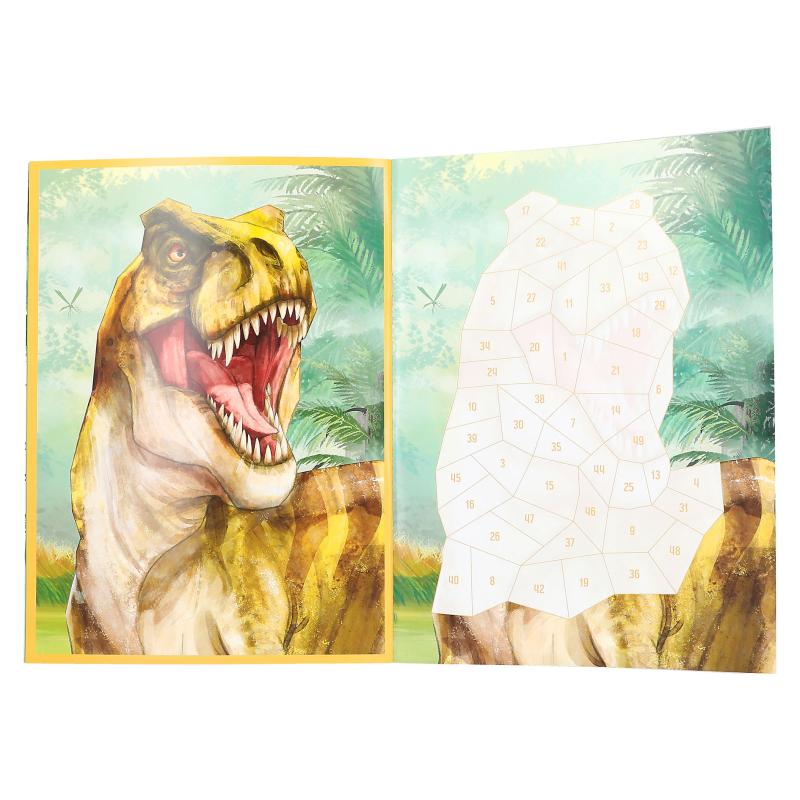 LIBRO PEGATINAS DINO WORLD