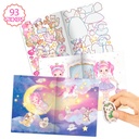 LIBRO PEGATINAS RELIEVE PRINCESS MIMI