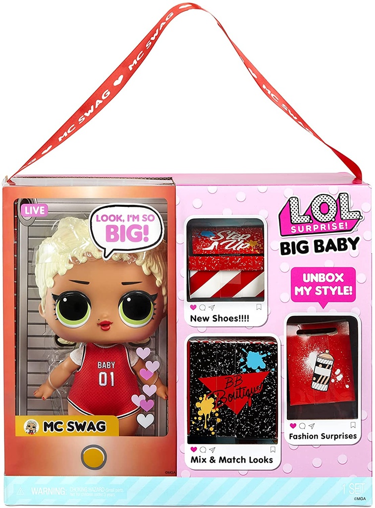 LOL SURPRISE BIG BABY M.C.SWAG