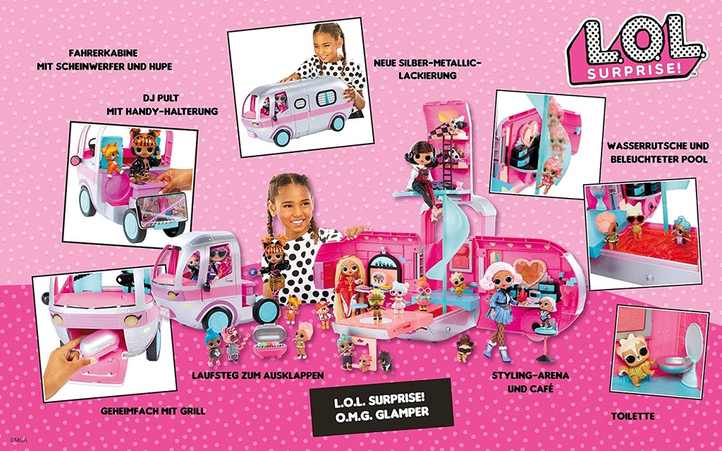 LOL SURPRISE CARAVANA GLAMPER