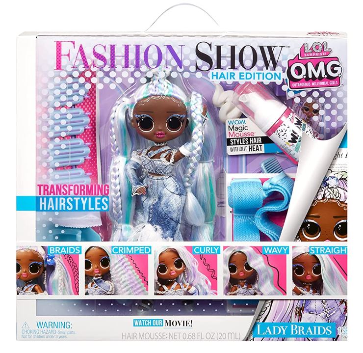 LOL SURPRISE OMG-LADY BRAIDS