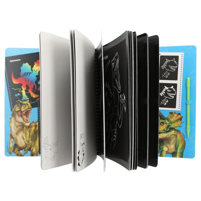 MAGIC SCRATCH BOOK DINO WORLD