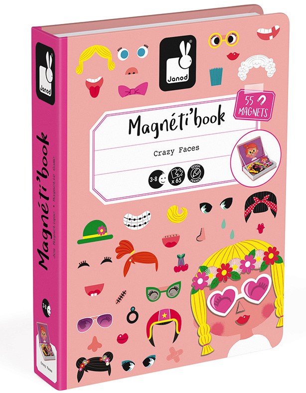 MAGNETIBOOK CRAZY FACES