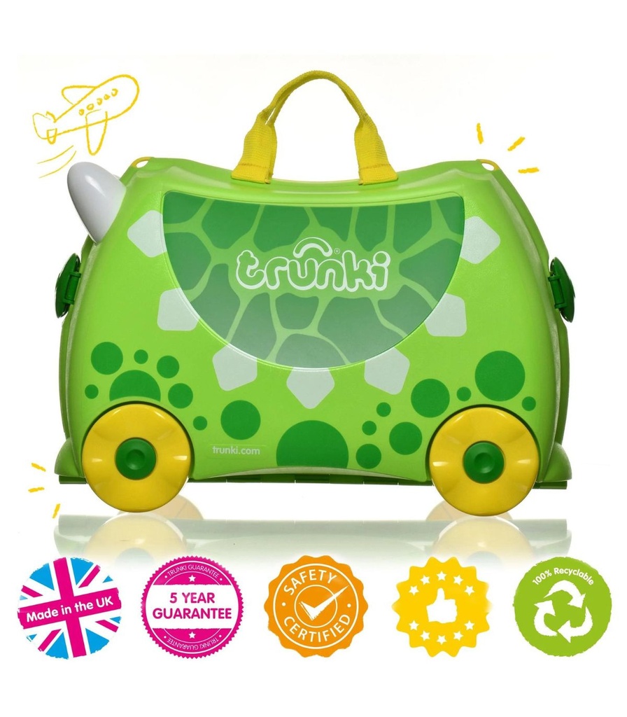 MALETA TRUNKI DINOSAURIO DUDL.