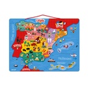 MAPA ESPAÑA MAGNETICO