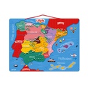 MAPA ESPAÑA MAGNETICO