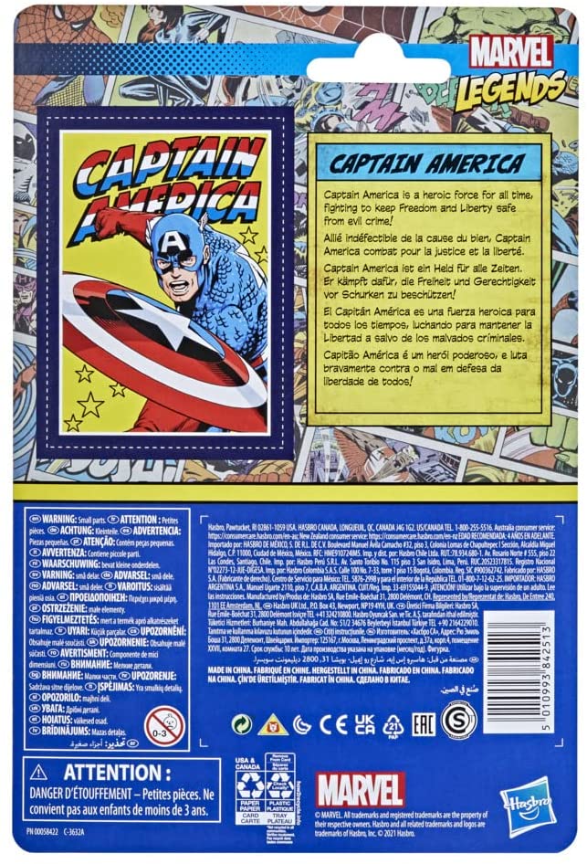 MARVEL LEG.RETRO CAP.AMERICA