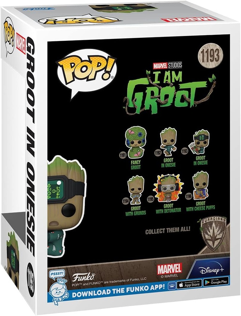 MARVEL-POP GROOT PIJAMA+LIBRO