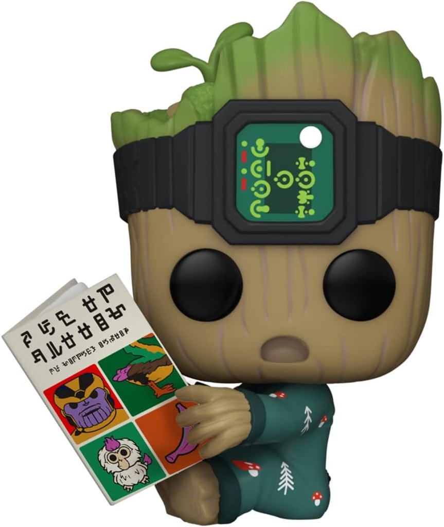 MARVEL-POP GROOT PIJAMA+LIBRO