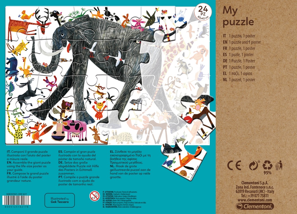 MAXI PUZZLE 24 P. NATURALEZA