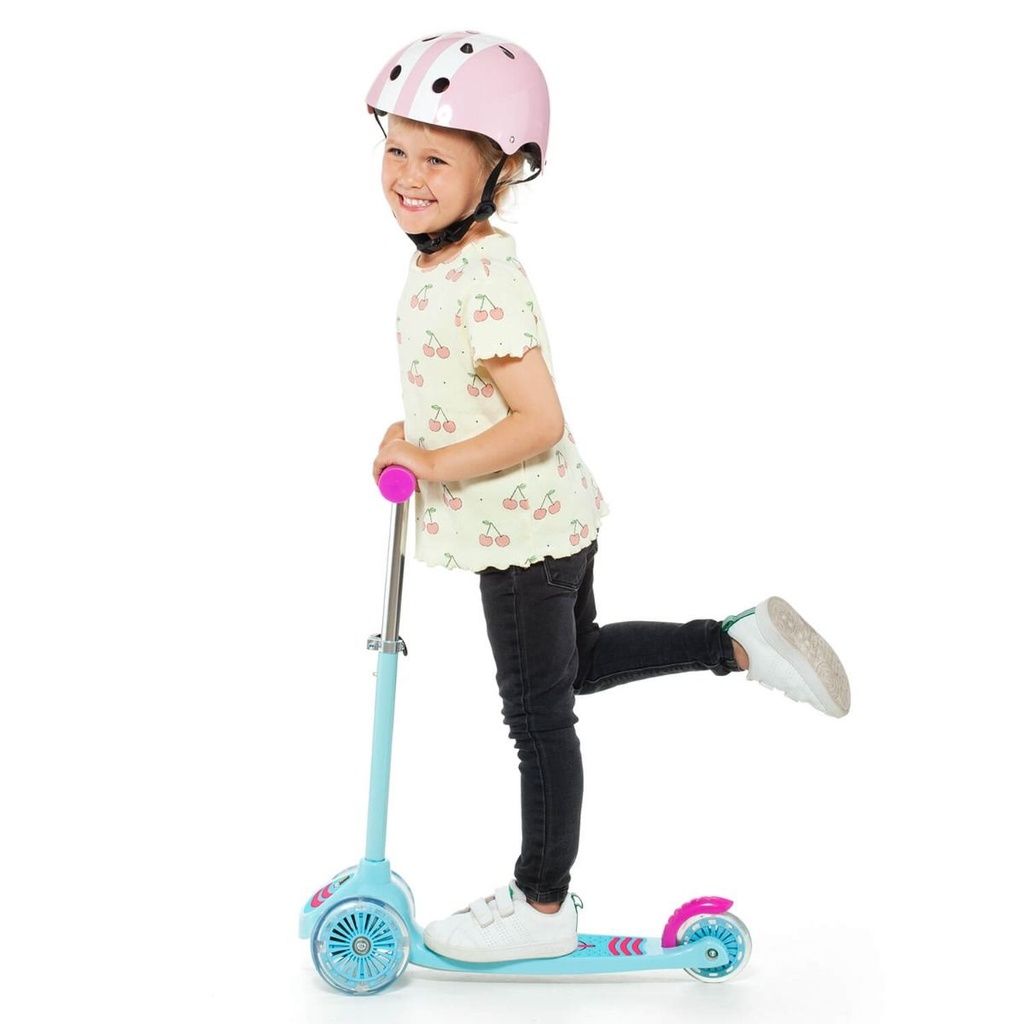MAXI SCOOTER C/LUCES ROSA